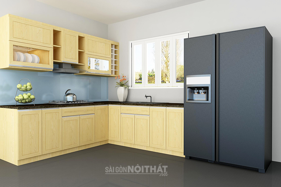 Tư vấn chọn mẫu tủ bếp L đẹp v&agrave; tiện dụng